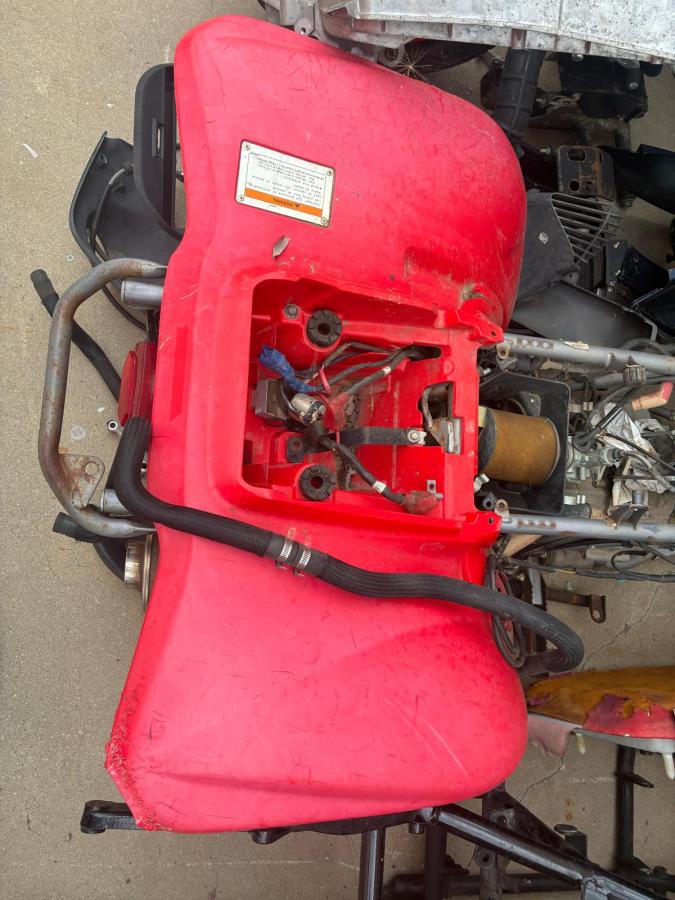Guardabarros trasero de Honda TRX 250 Sportrax