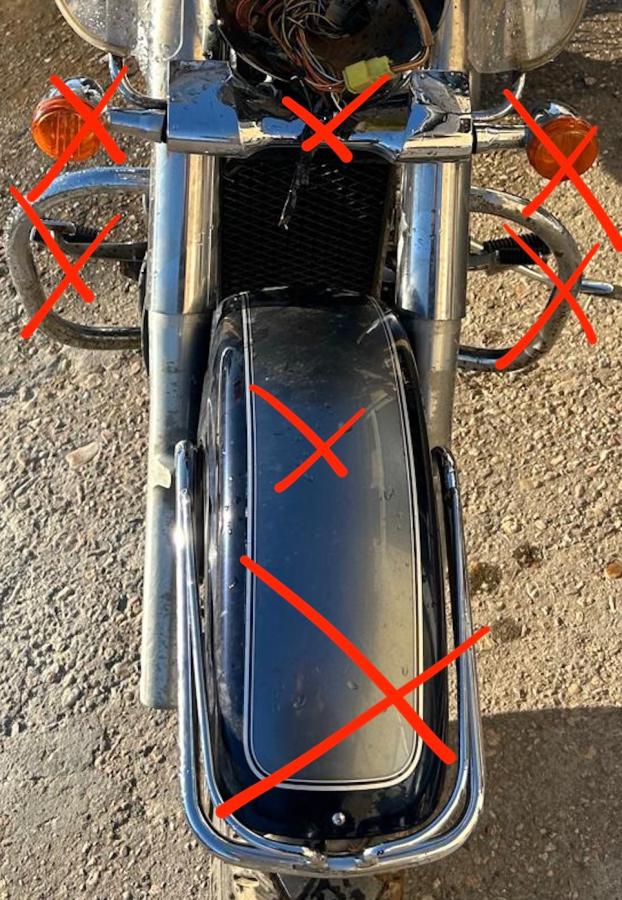 Horquilla Barras Suzuki Intruder 800 Volusia