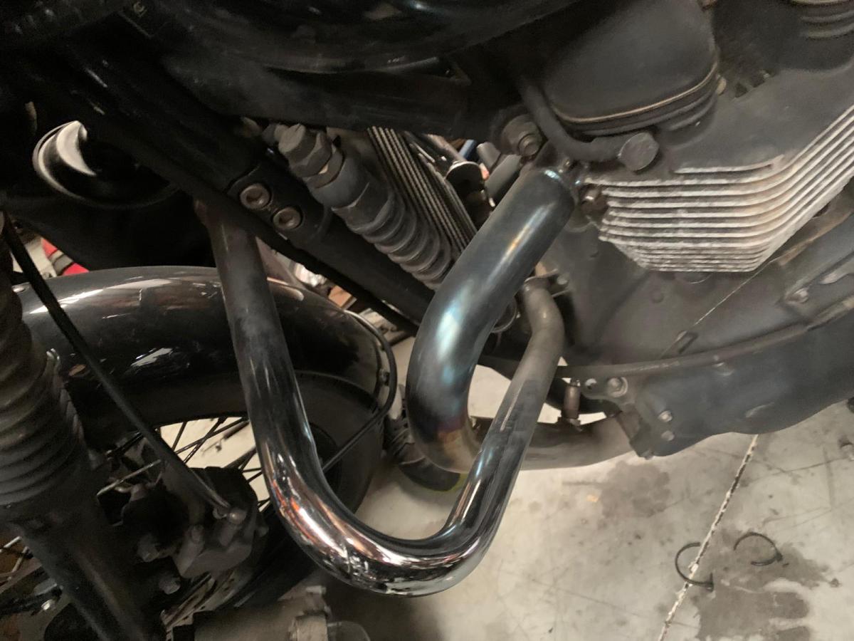 Defensa L Triumph Bonneville