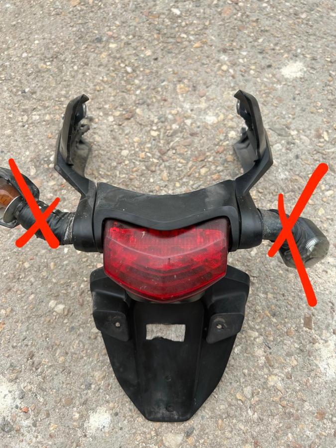 Portamatriculas CBR 600 RR 2007-2012