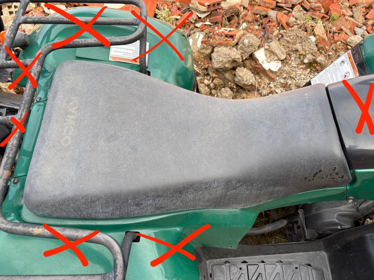 Asiento Kymco MXU 50