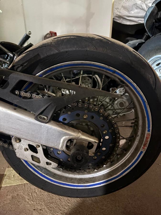 Llanta trasera SM 610 Husqvarna SIN DISCO SIN NEUMATICO