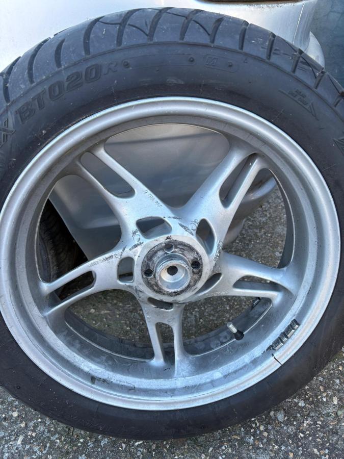 Llanta trasera K 1200 LT BMW rueda