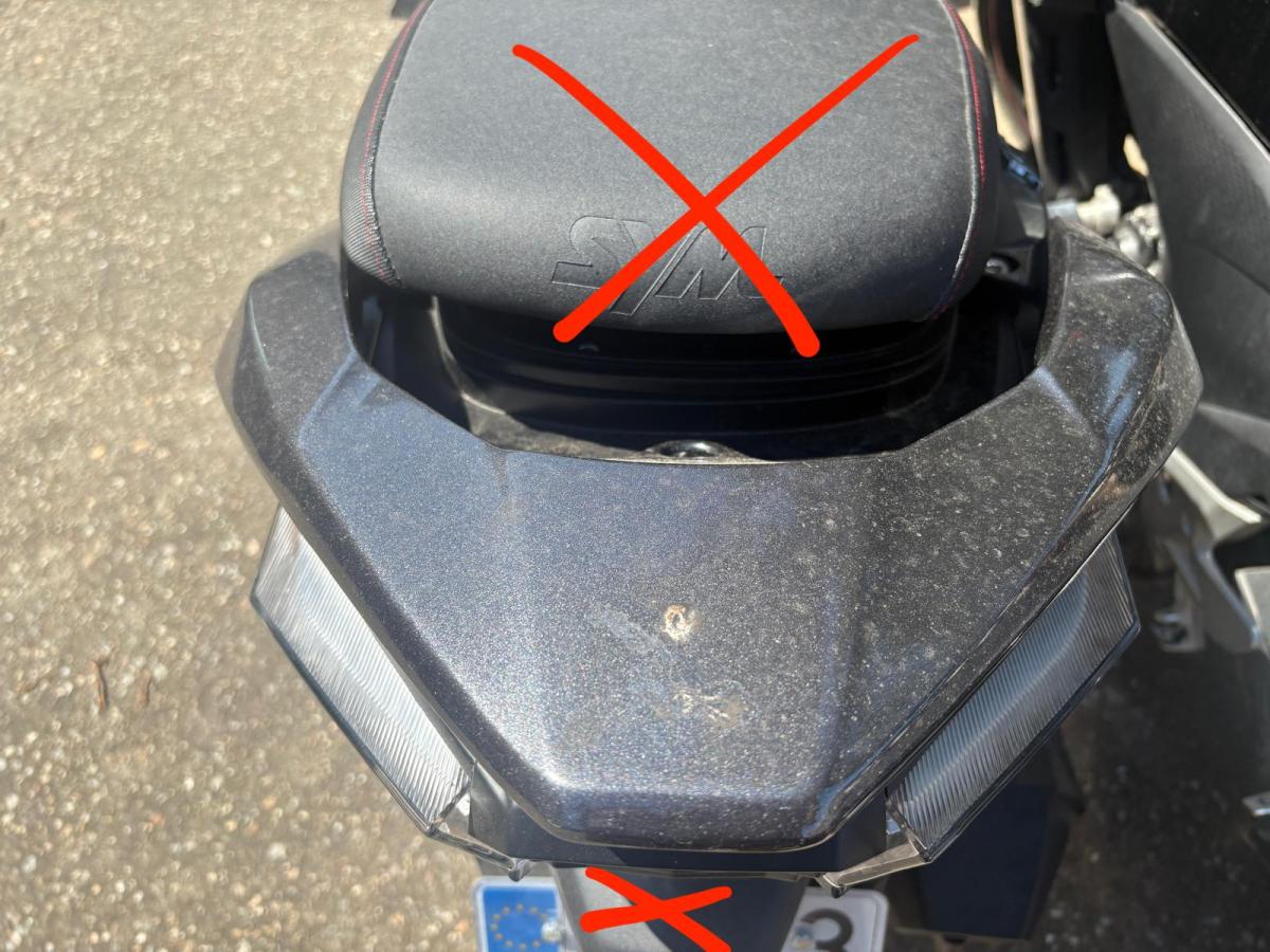 Asa trasera Jet X 125