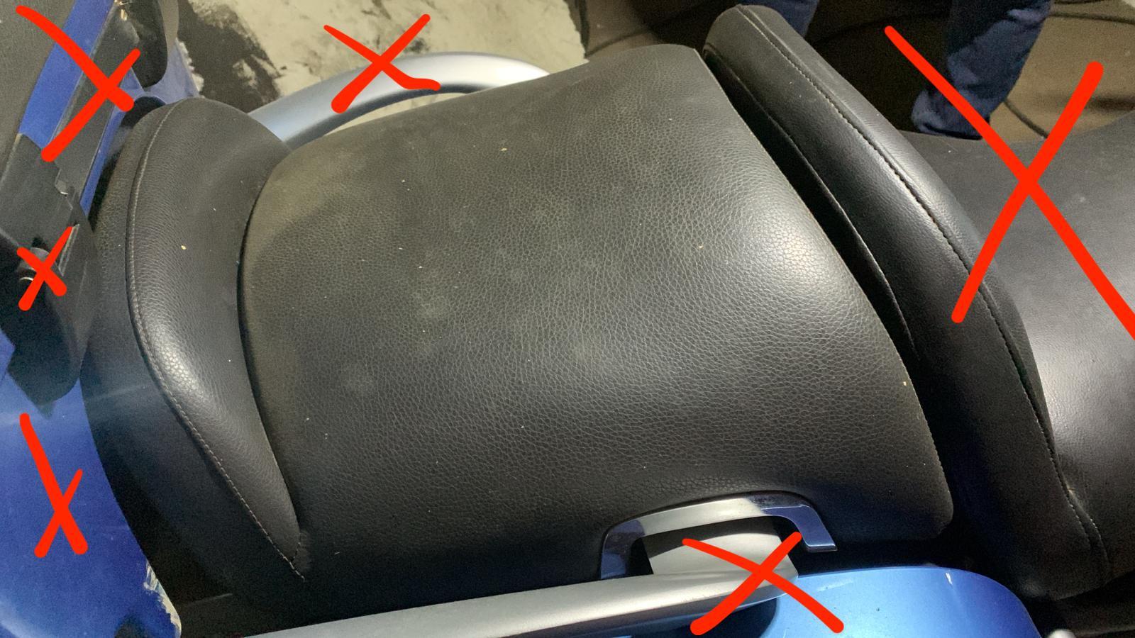 Asiento trasero R 1200 CL