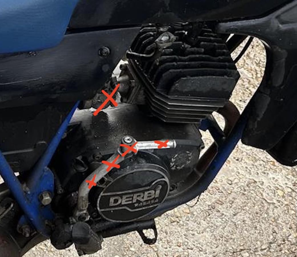 Motor aligerado FDS 50 Derbi