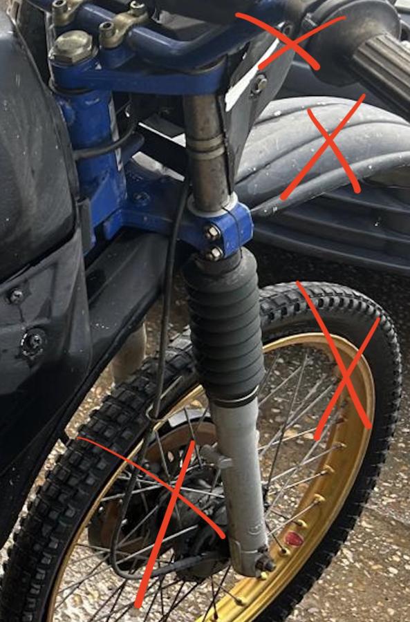 Barras horquilla FDS 50 Derbi