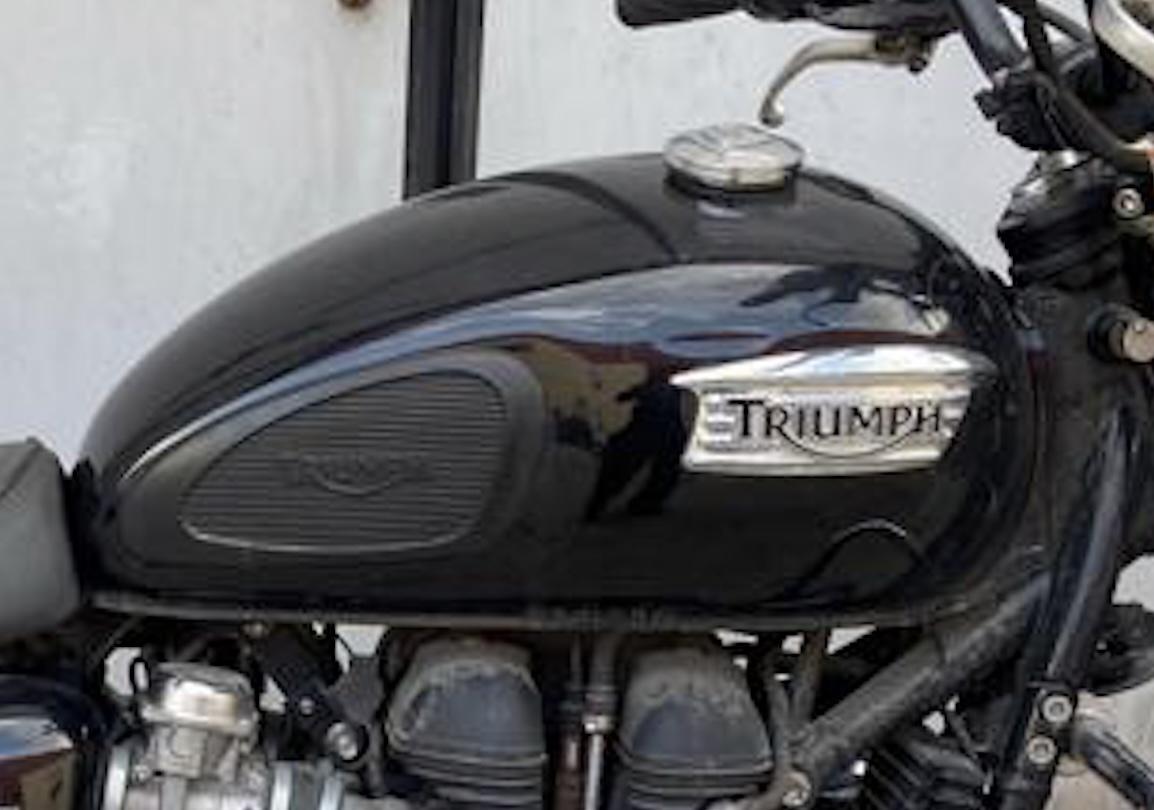 Deposito Bonneville T100 black tanque