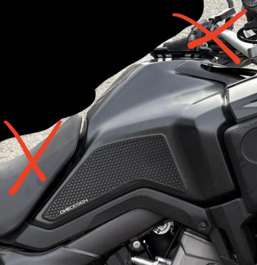Deposito tanque Africa Twin 1000 CRF combustible gasolina