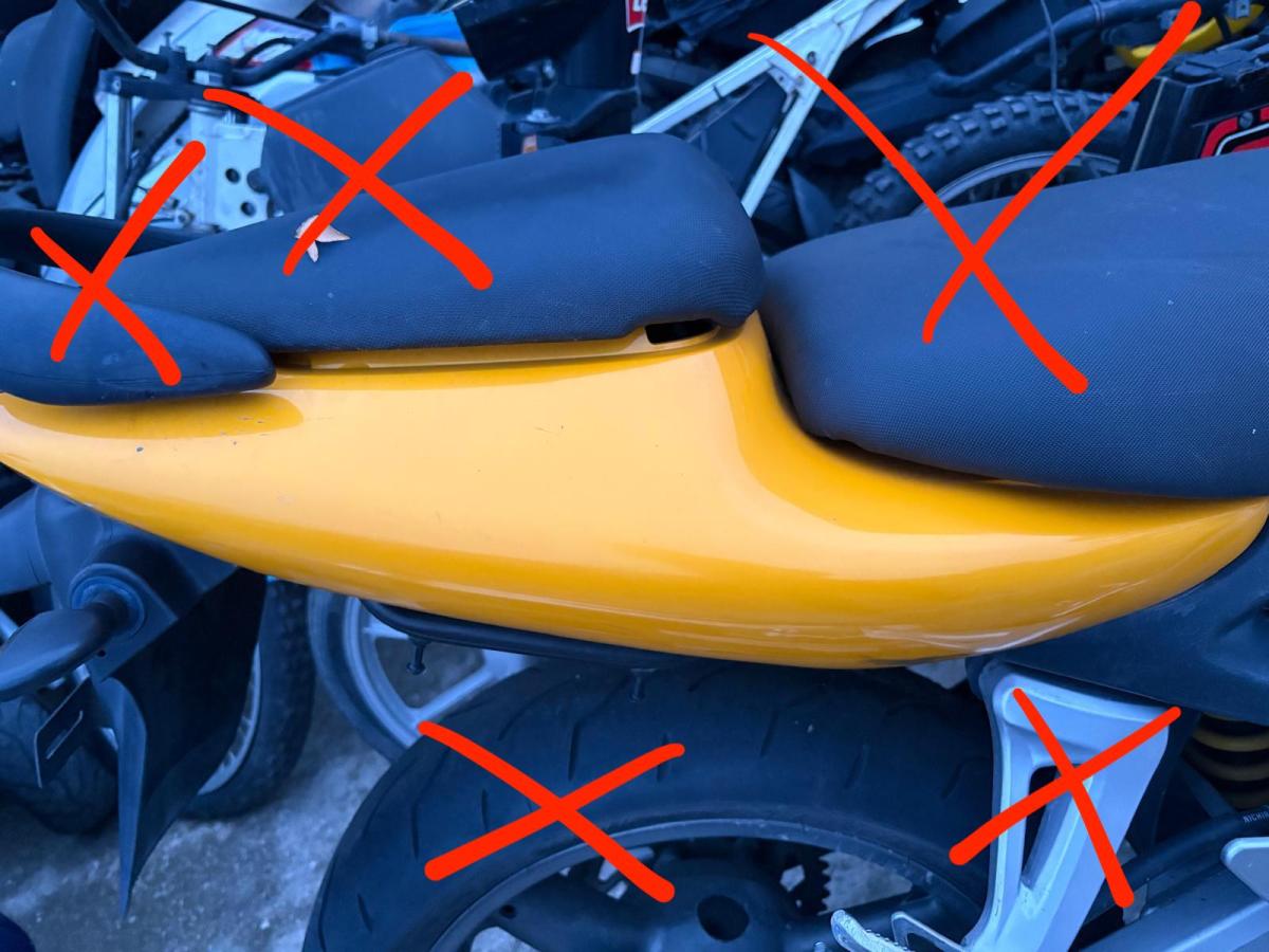 Colin derecho SV 650 1999-2002