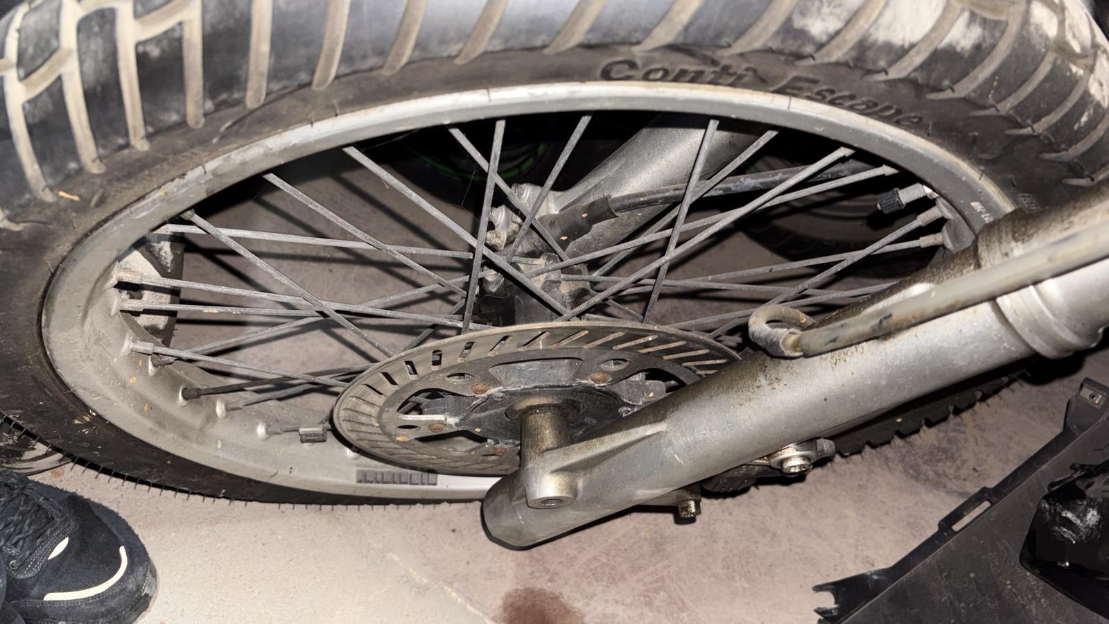 Llanta delantera RC 600 Gilera 1.85x21