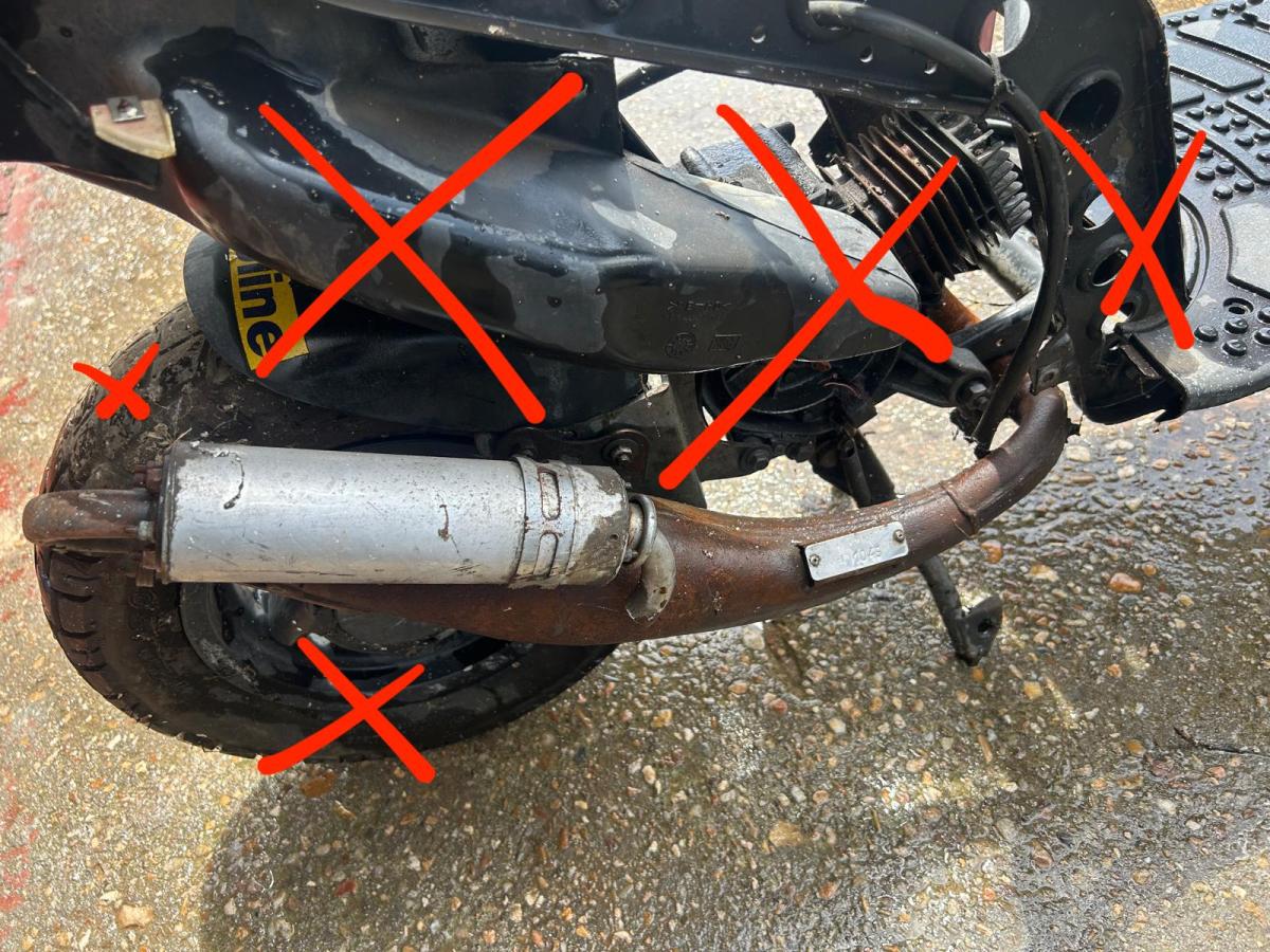 Tubo escape GIlera Stalker homologado