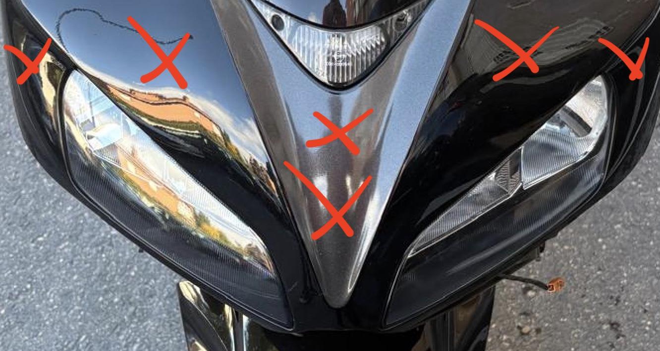 Faro delantero CBR 1000 RR 2006-2007