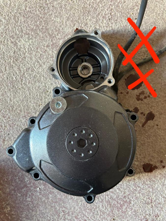 Tapa estator Zontes R 310 alternador