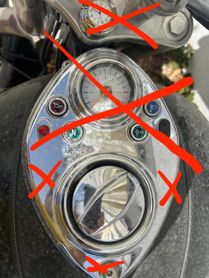 Tapon deposito Speedmaster 2007 carburacion