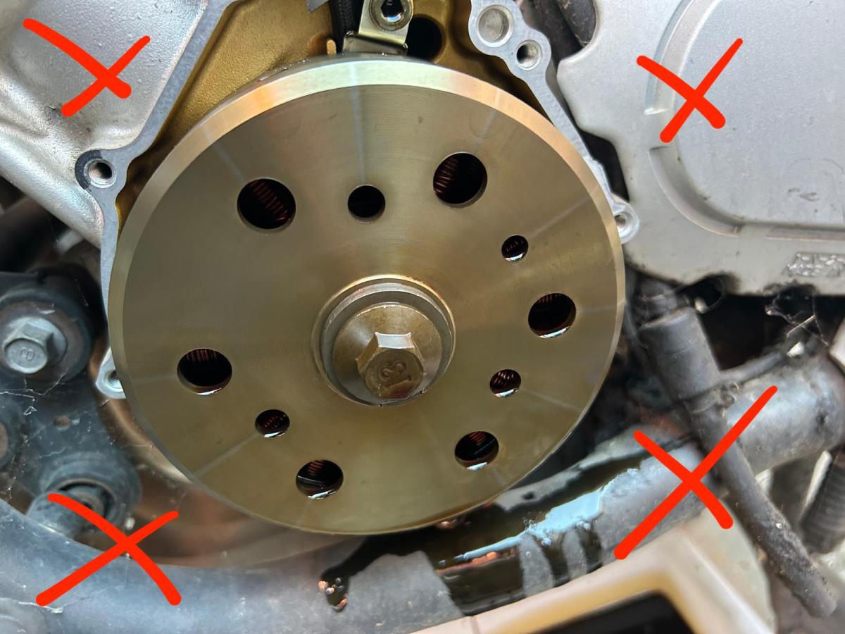 Volante plato Fazer 1000 2001-2005 rotor magnetico